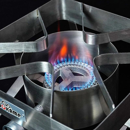 Stainless Steel Frame Gas Cooker – COOKAMP